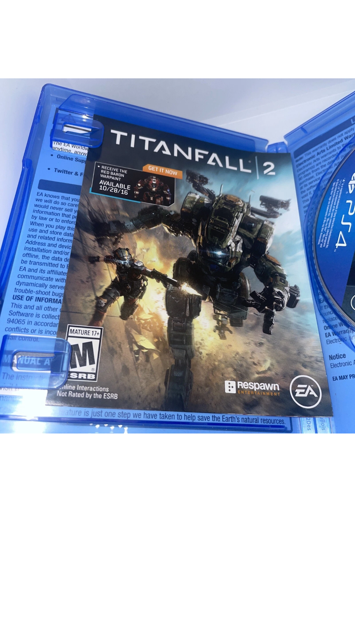 Battlefield 1 (PlayStation 4, 2016)