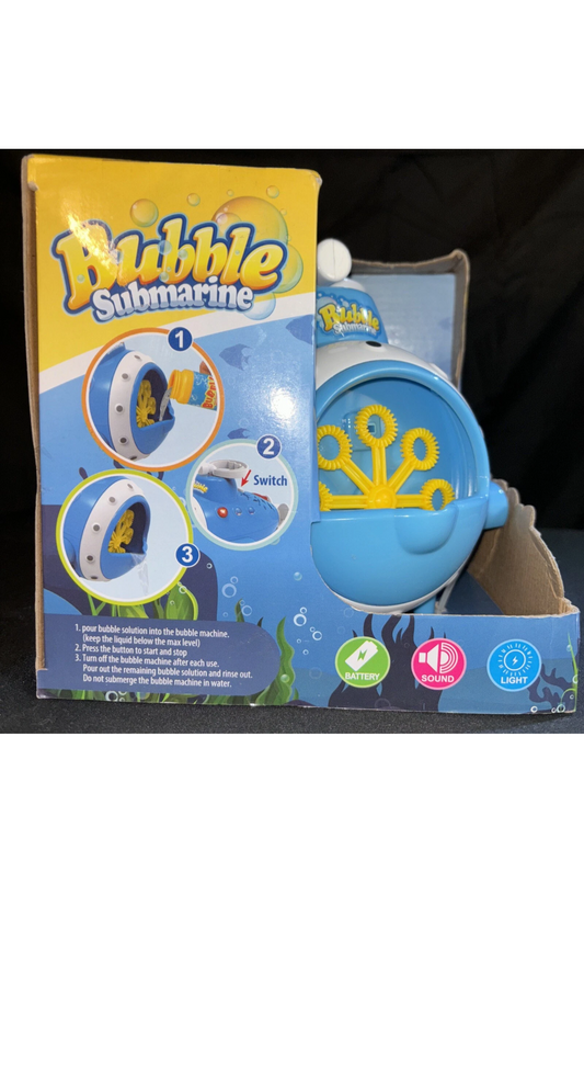 Bubble Blowing Submarine