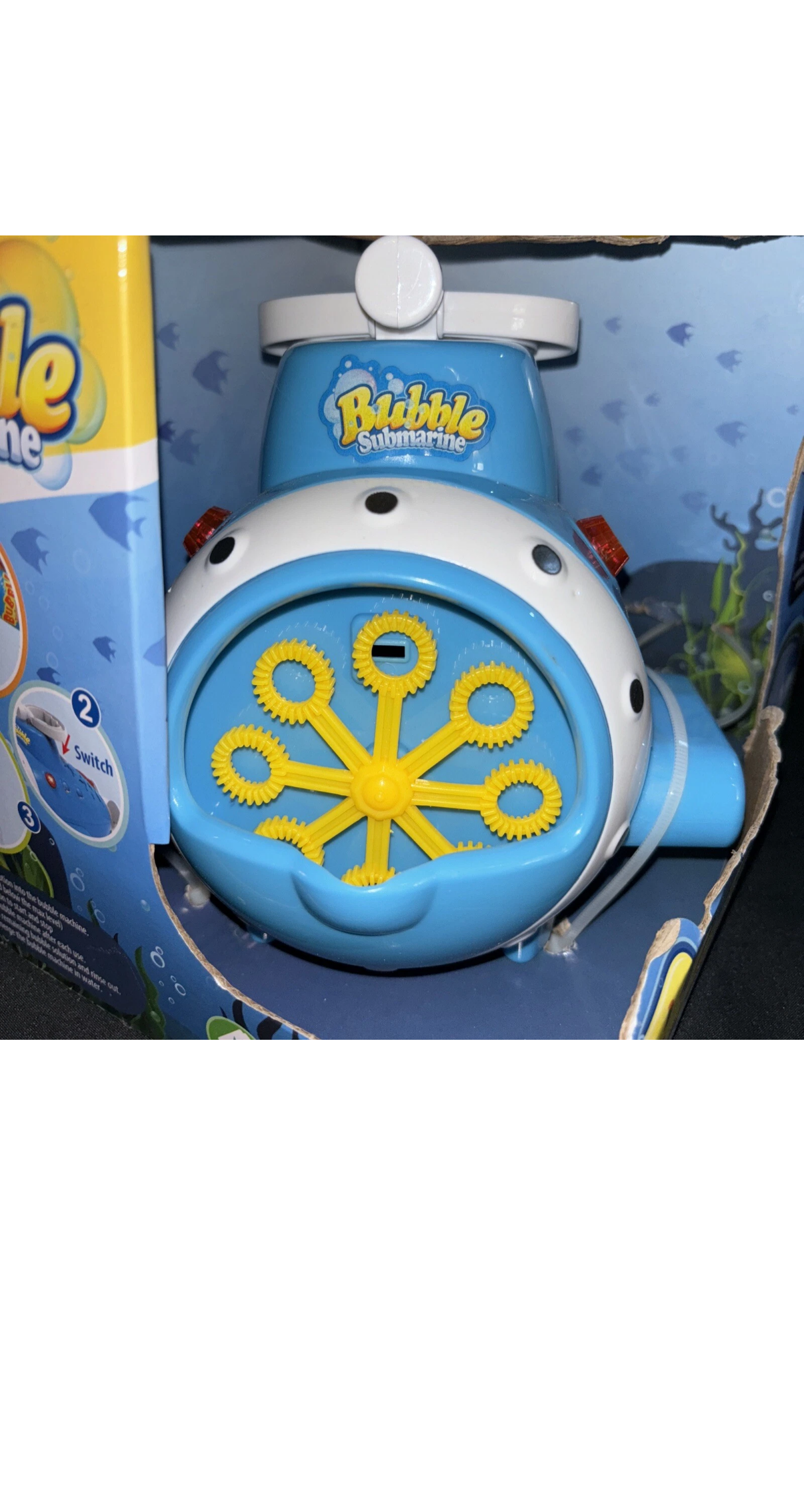 Bubble Blowing Submarine